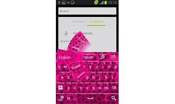 Pink Cheetah Keyboard Theme for Android - Download the APK from Habererciyes